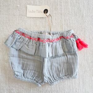 NWT Louise Misha Silver Blue Bloomers 12mo